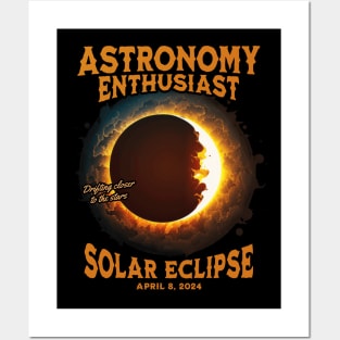 Solar Eclipse 2024 Posters and Art